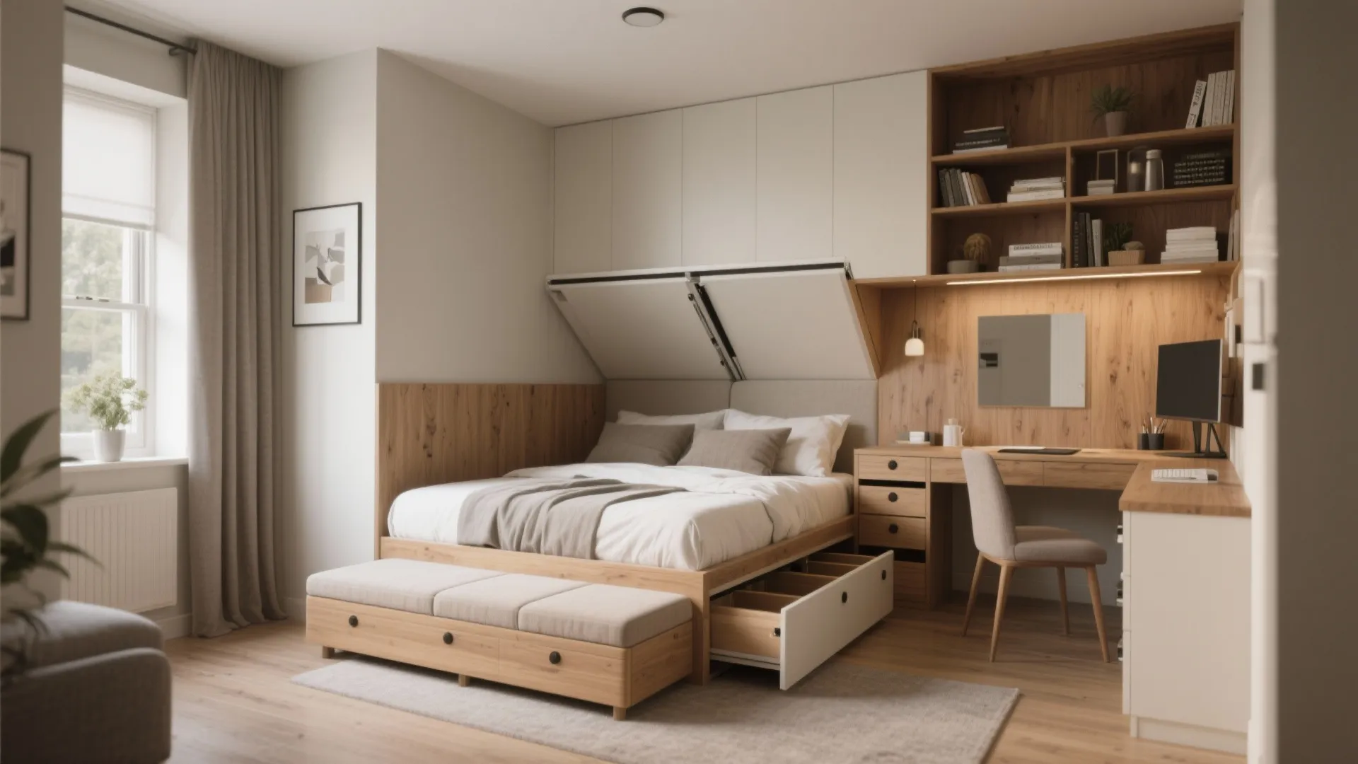 2. Multifunctional Furniture that Doubles Up