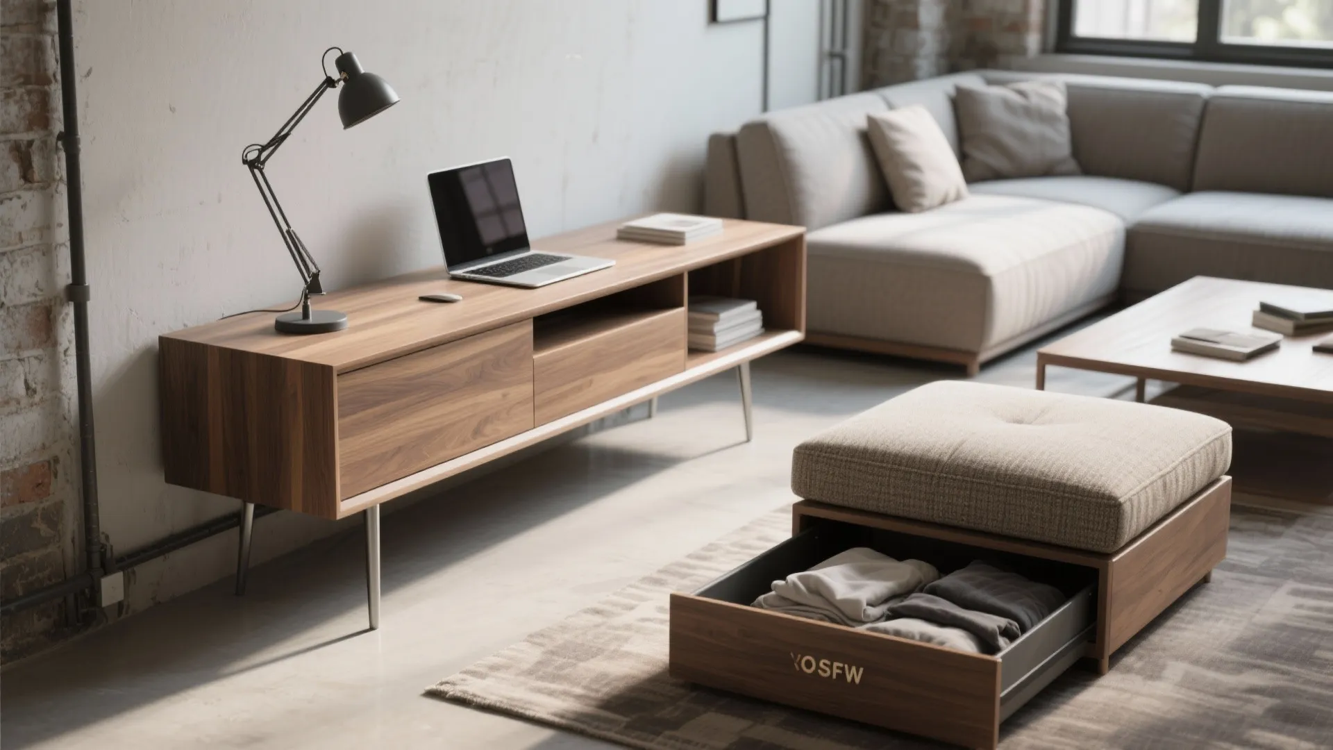 3. Choose multifunctional furniture