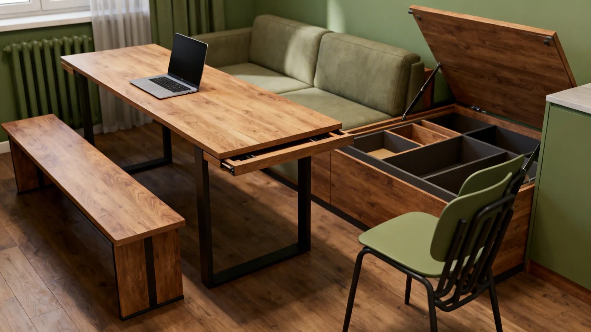 2. Choose multifunctional furniture