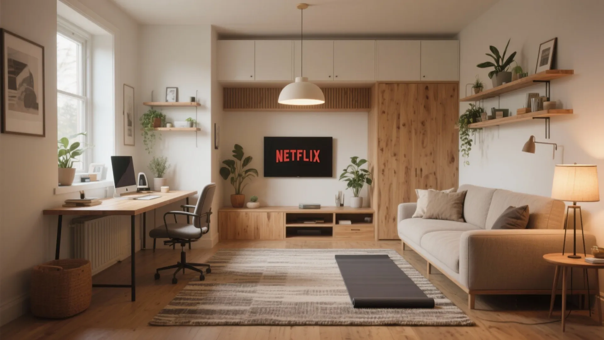 5 Living Room with Office Ideas for Small Spaces: Practical, stylish and space-smart ideas to turn your living room into a productive workspace without sacrificing comfort