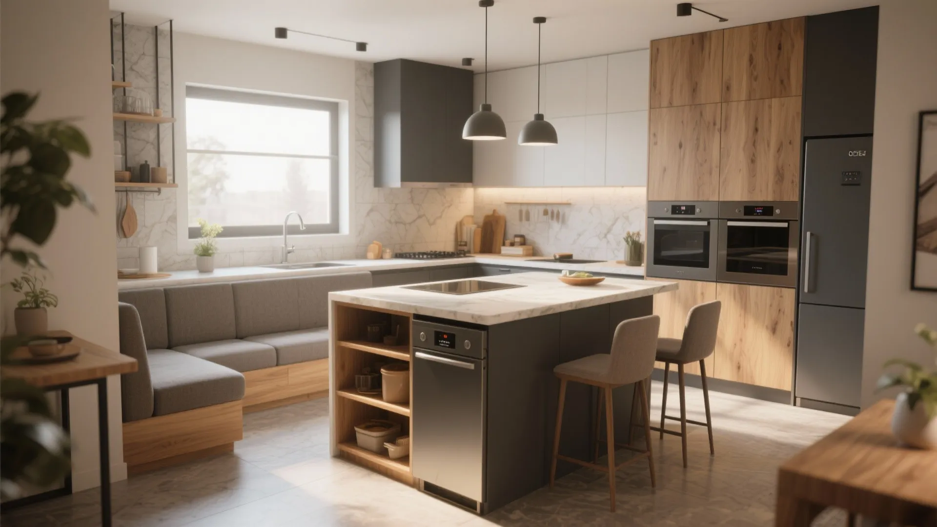 4. Build a Multifunctional Island