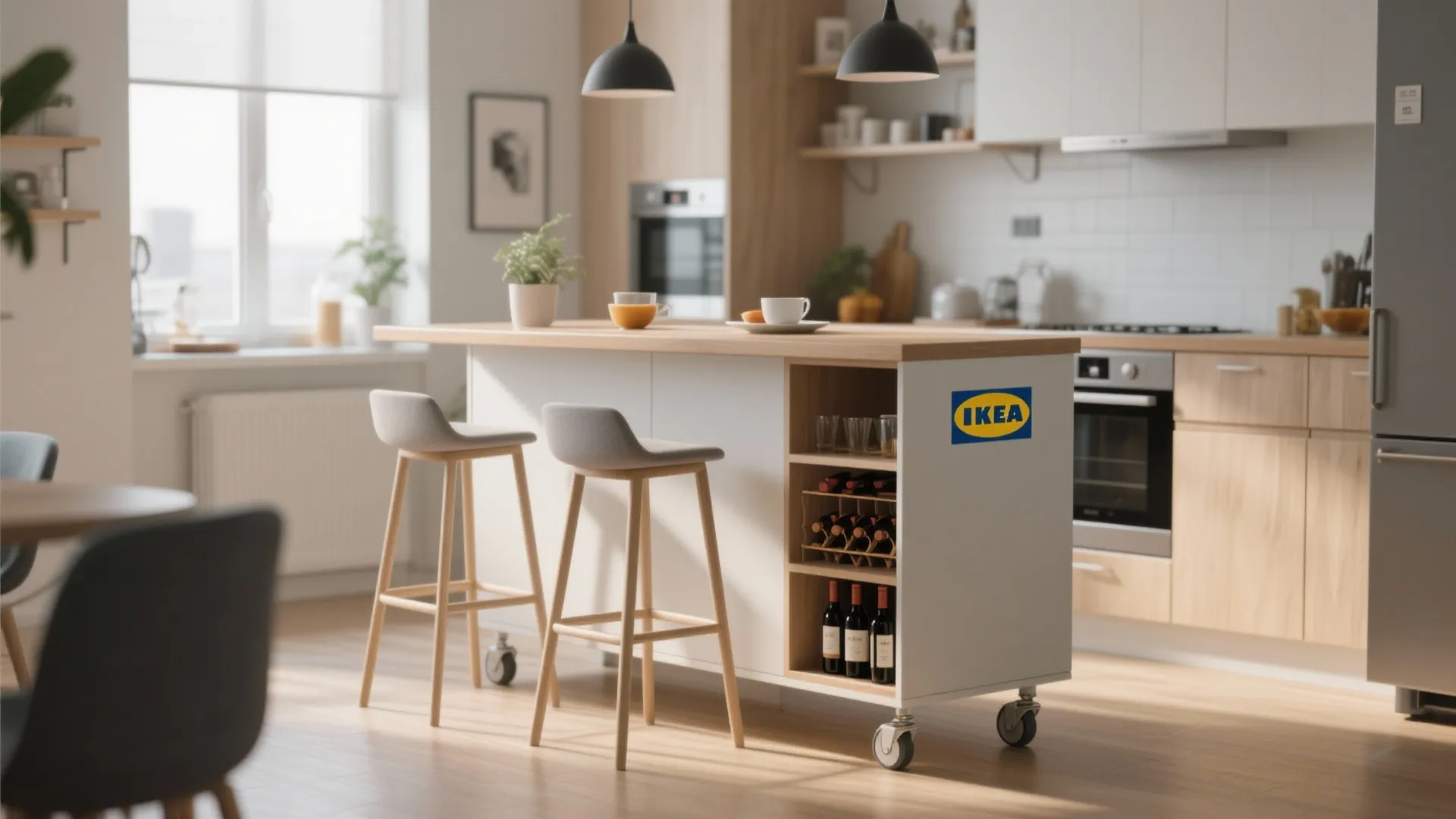 Tip 5: Multifunctional Kitchen Island
