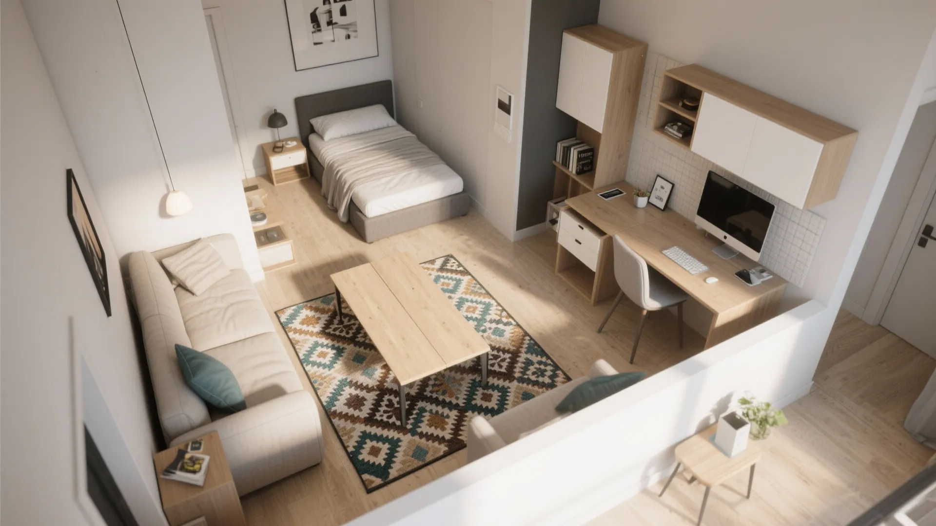 4. Multifunctional furniture for true efficiency