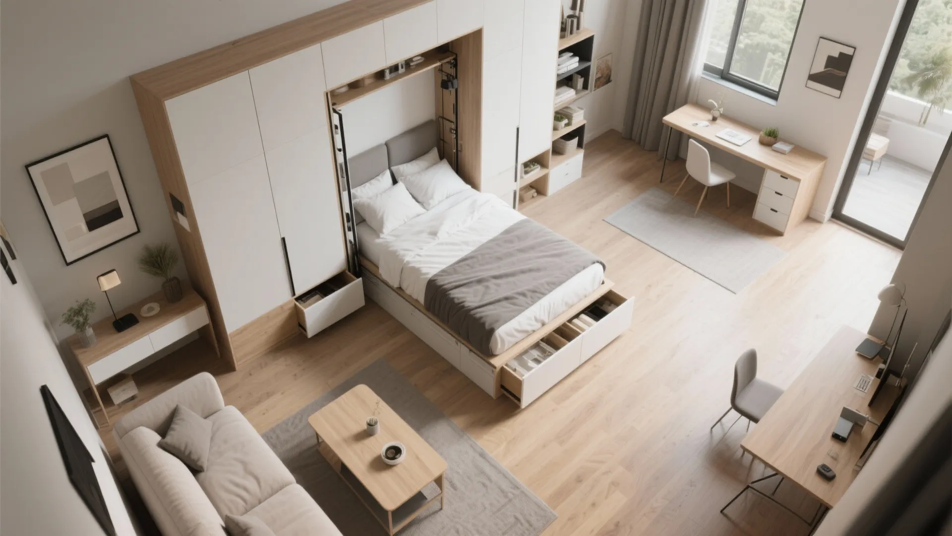 2. Multifunctional furniture