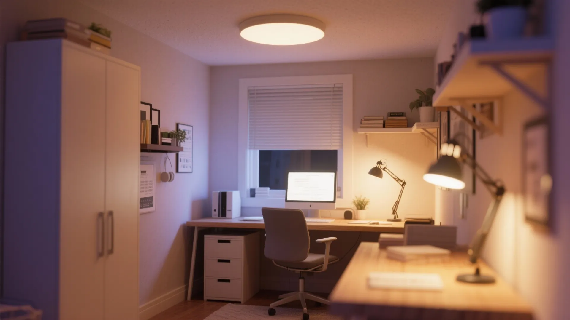 9. Multifunctional Lighting