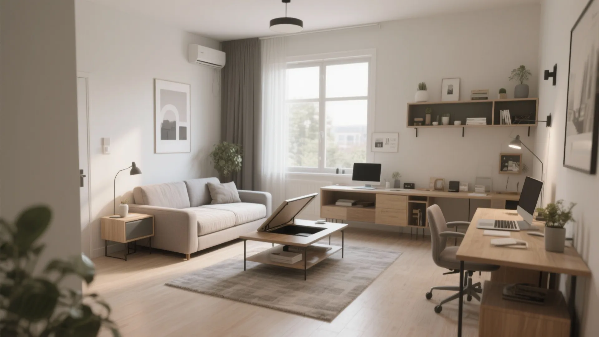 3. Multi-functional furniture