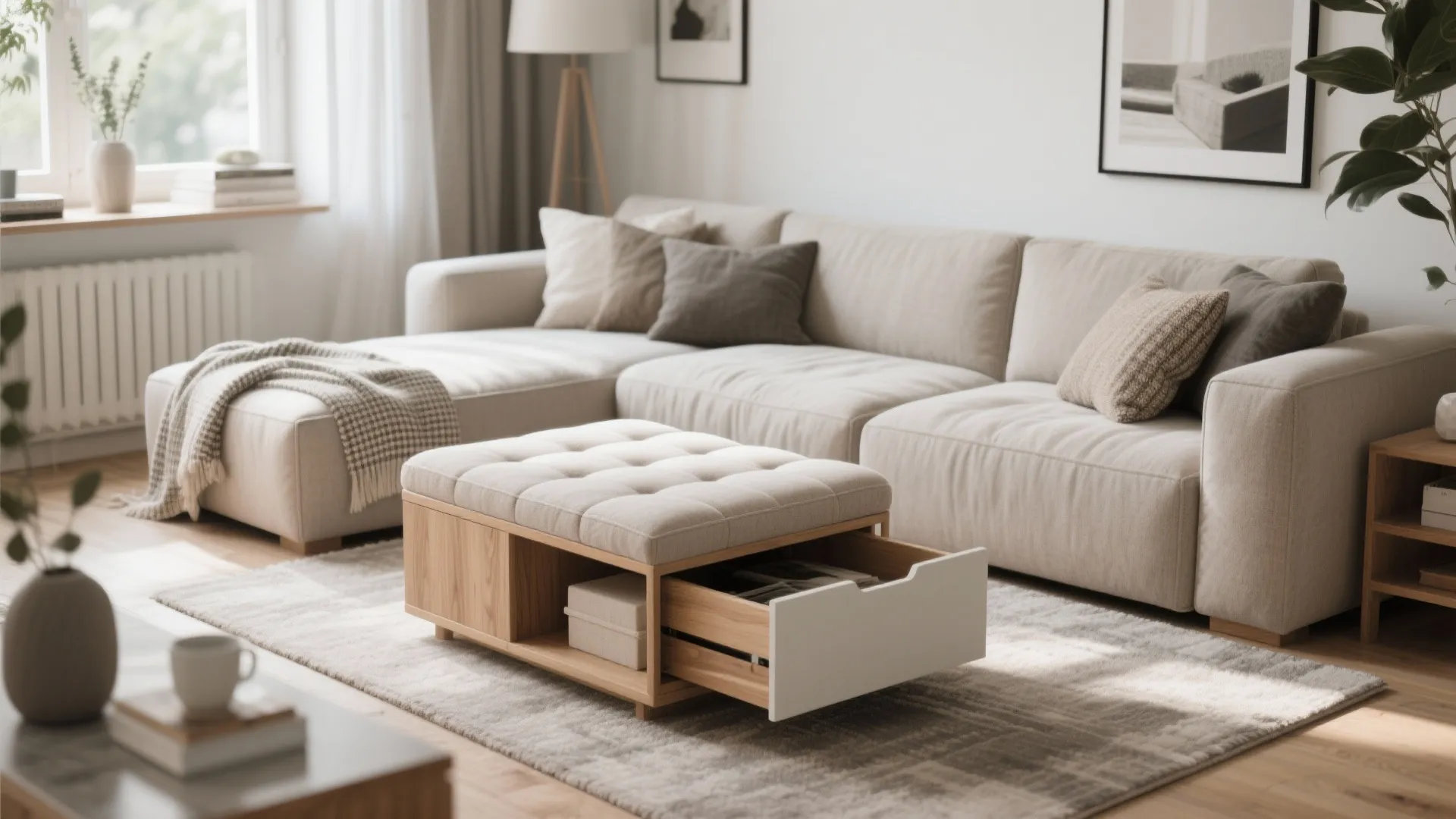 Multifunctional Furniture Pieces