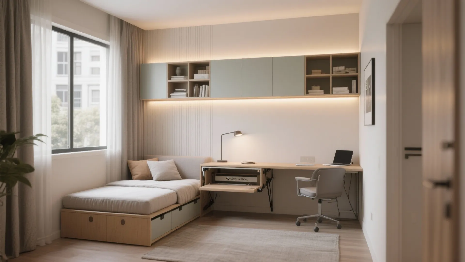 5. Flexible rooms: guest, office, or nursery