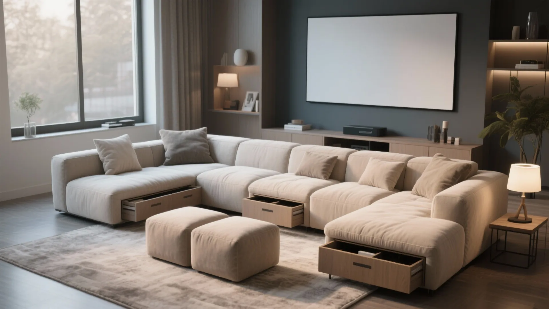 7. Multifunctional Seating