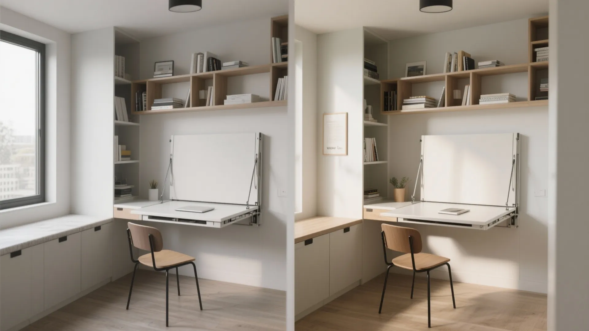 Multifunctional furniture for compact rooms