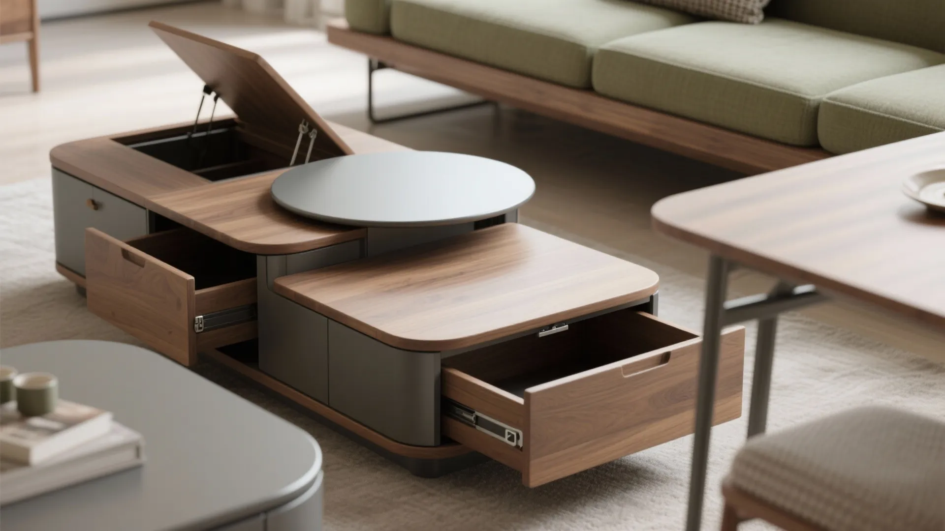 Multi-functional living furniture that earns its keep