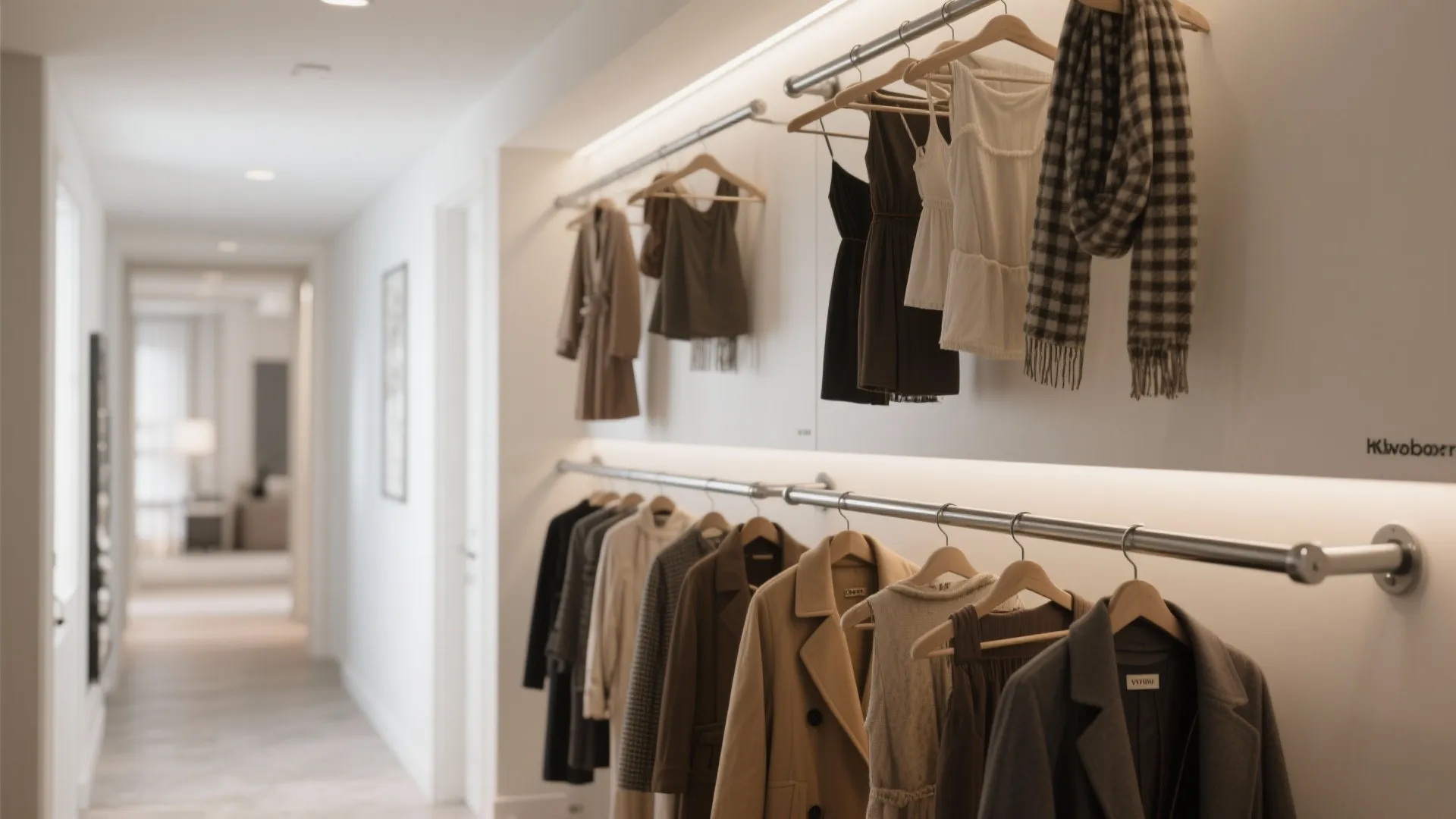 8. Multi-Level Hanging Rods