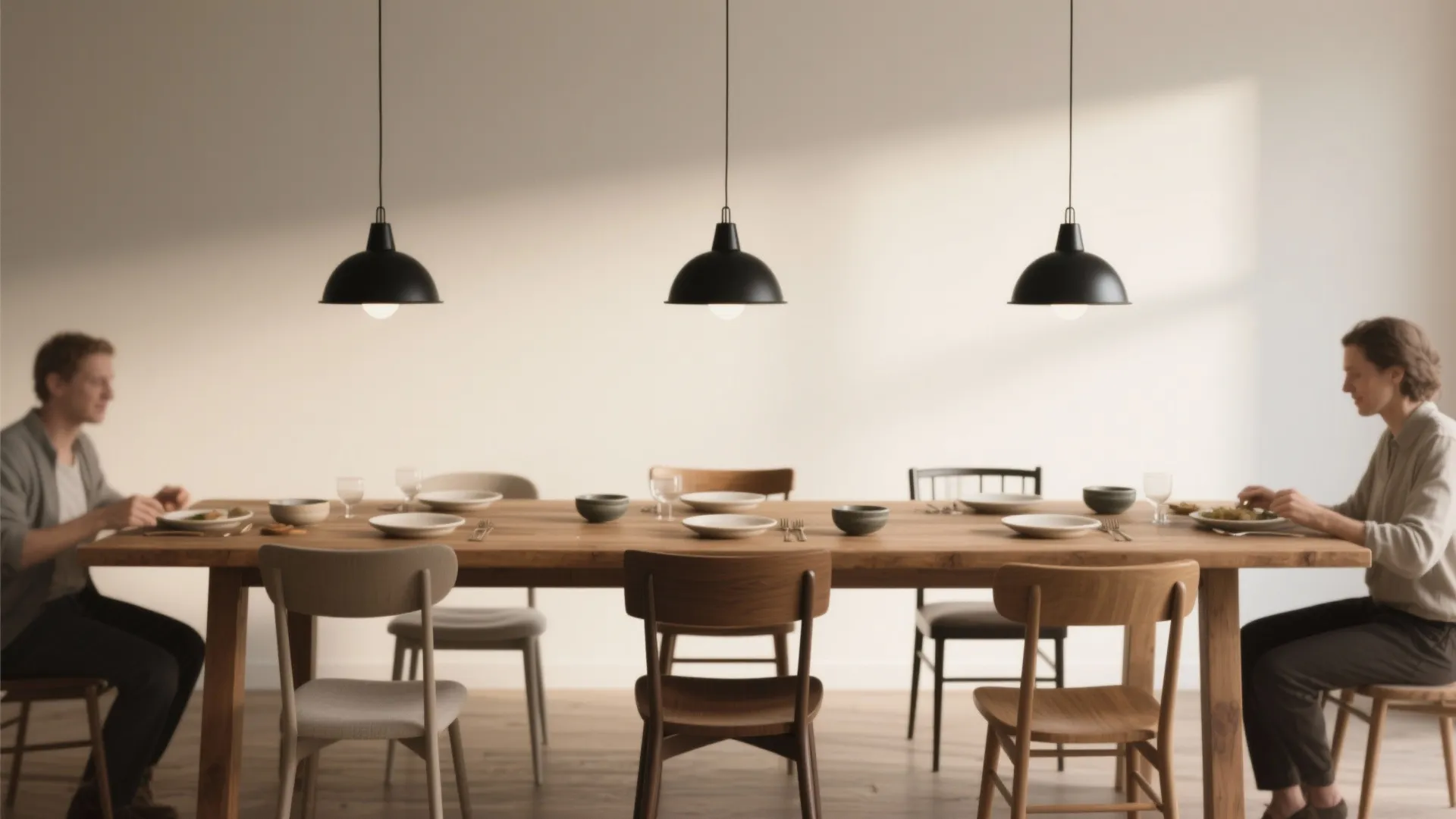 3. Multiple pendants: spacing and collective height