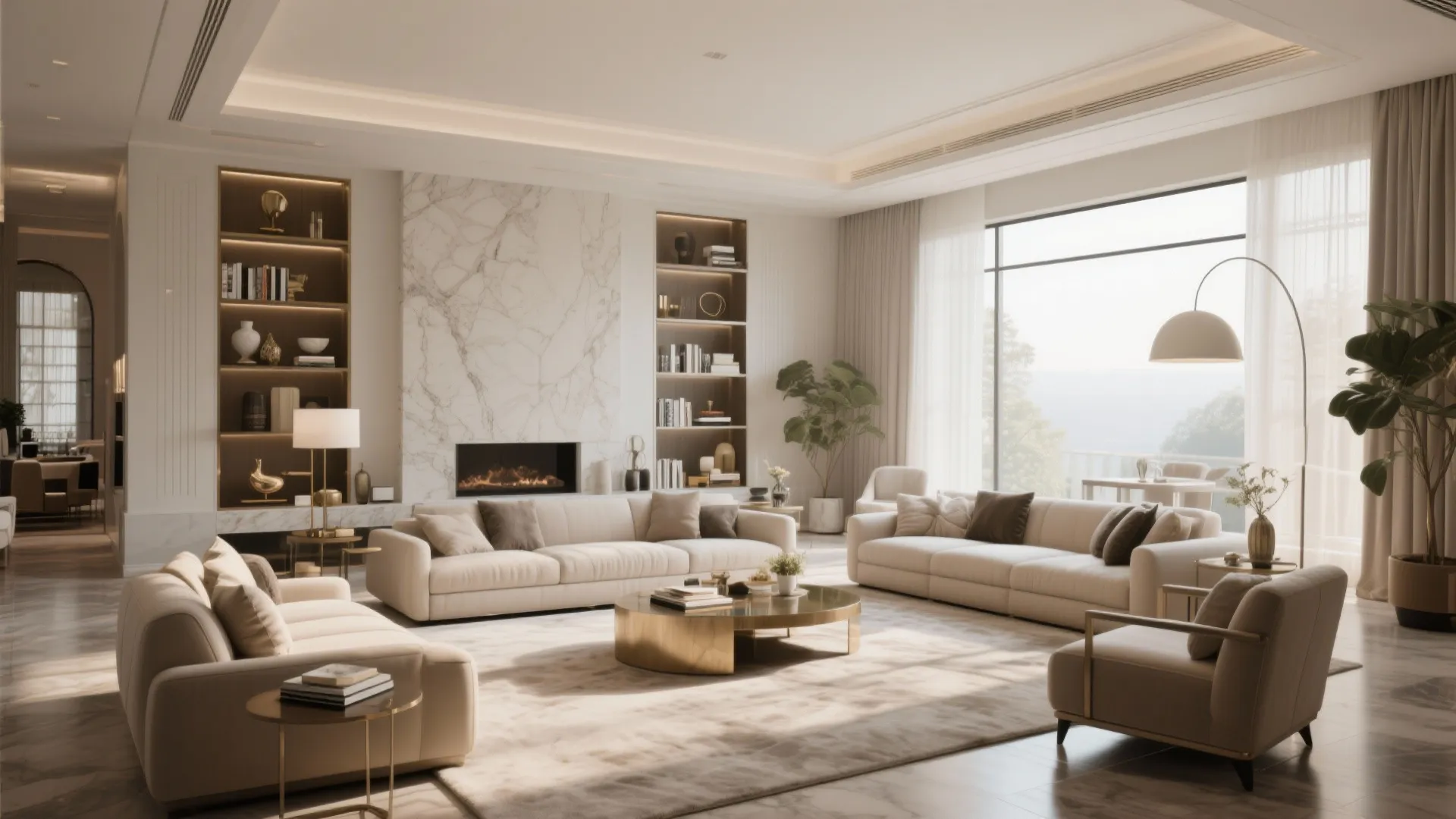 8. Multiple Seating Zones