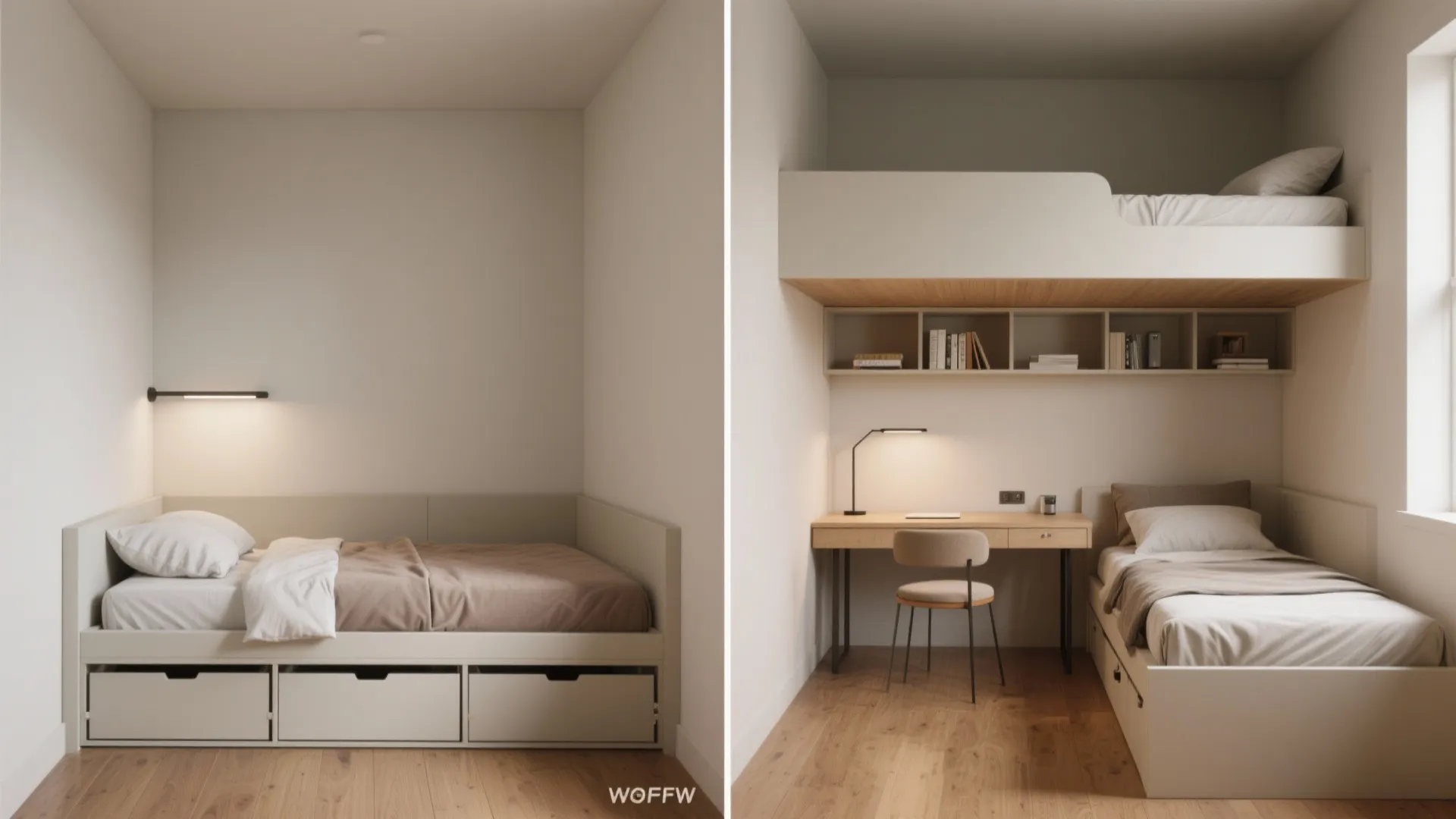 2. Choose a multi-purpose bed