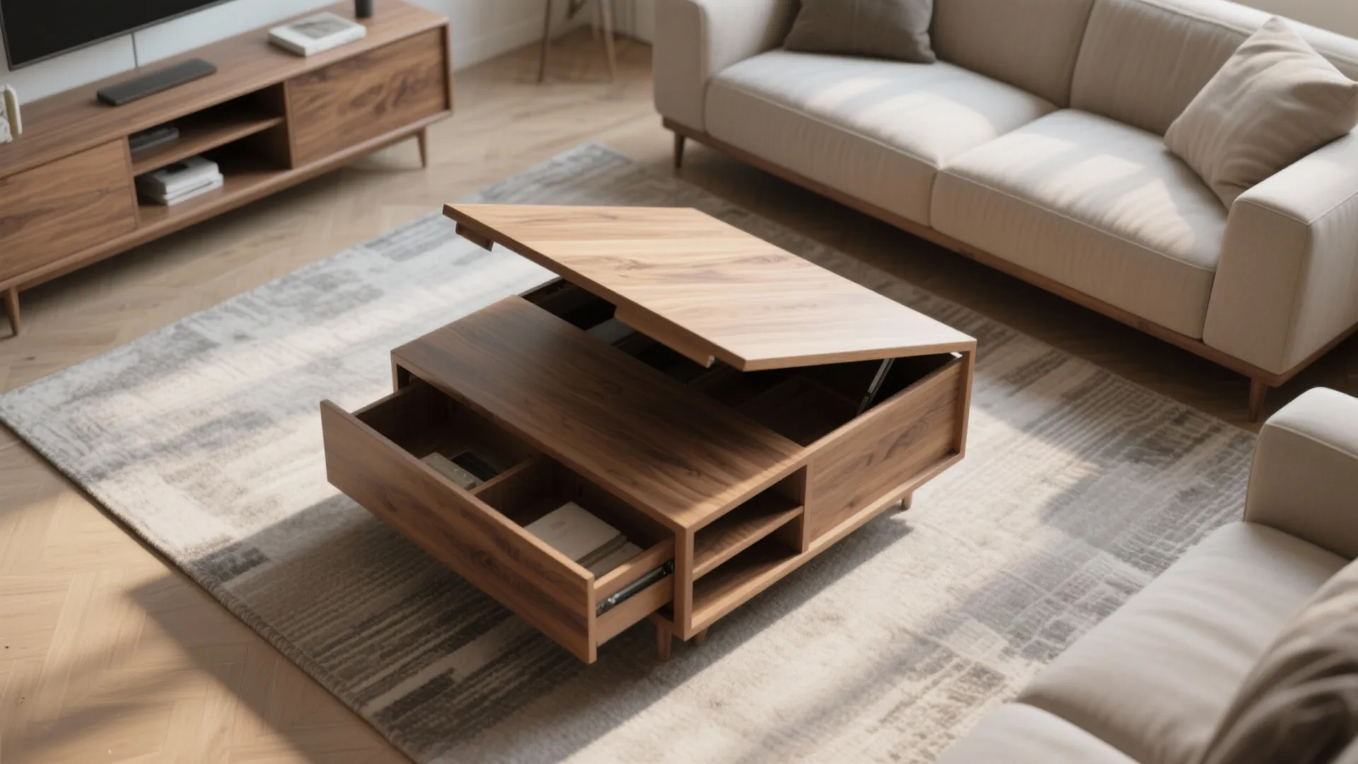 7. Multipurpose Furniture