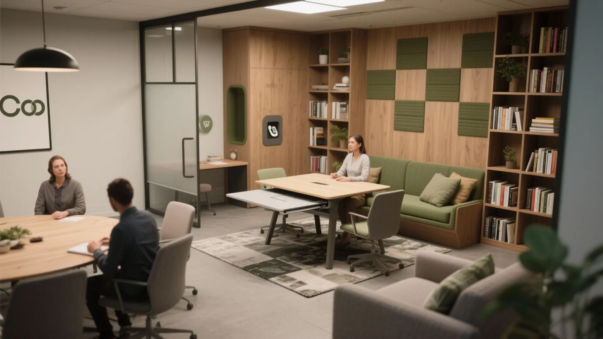 5. Multipurpose Corners and Privacy Screens