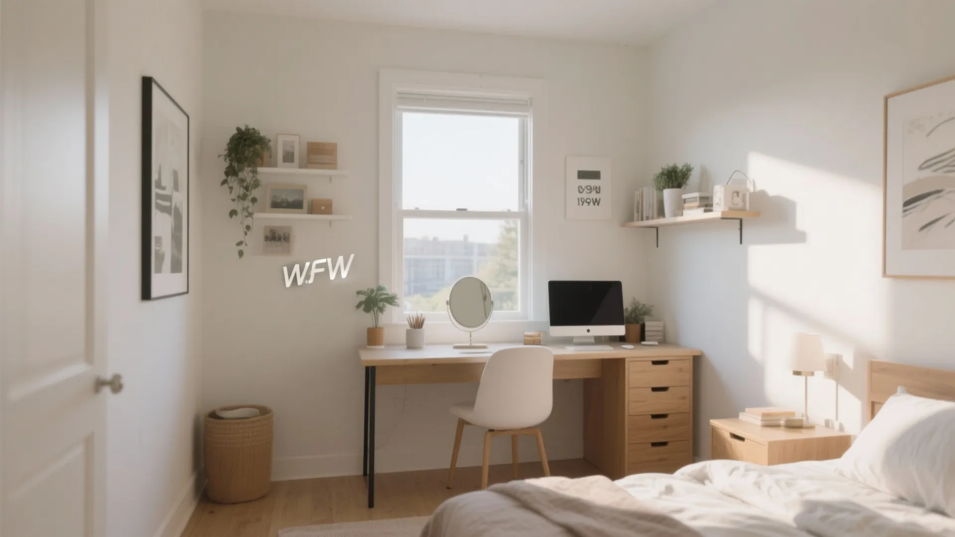 6. Multipurpose Desk Area