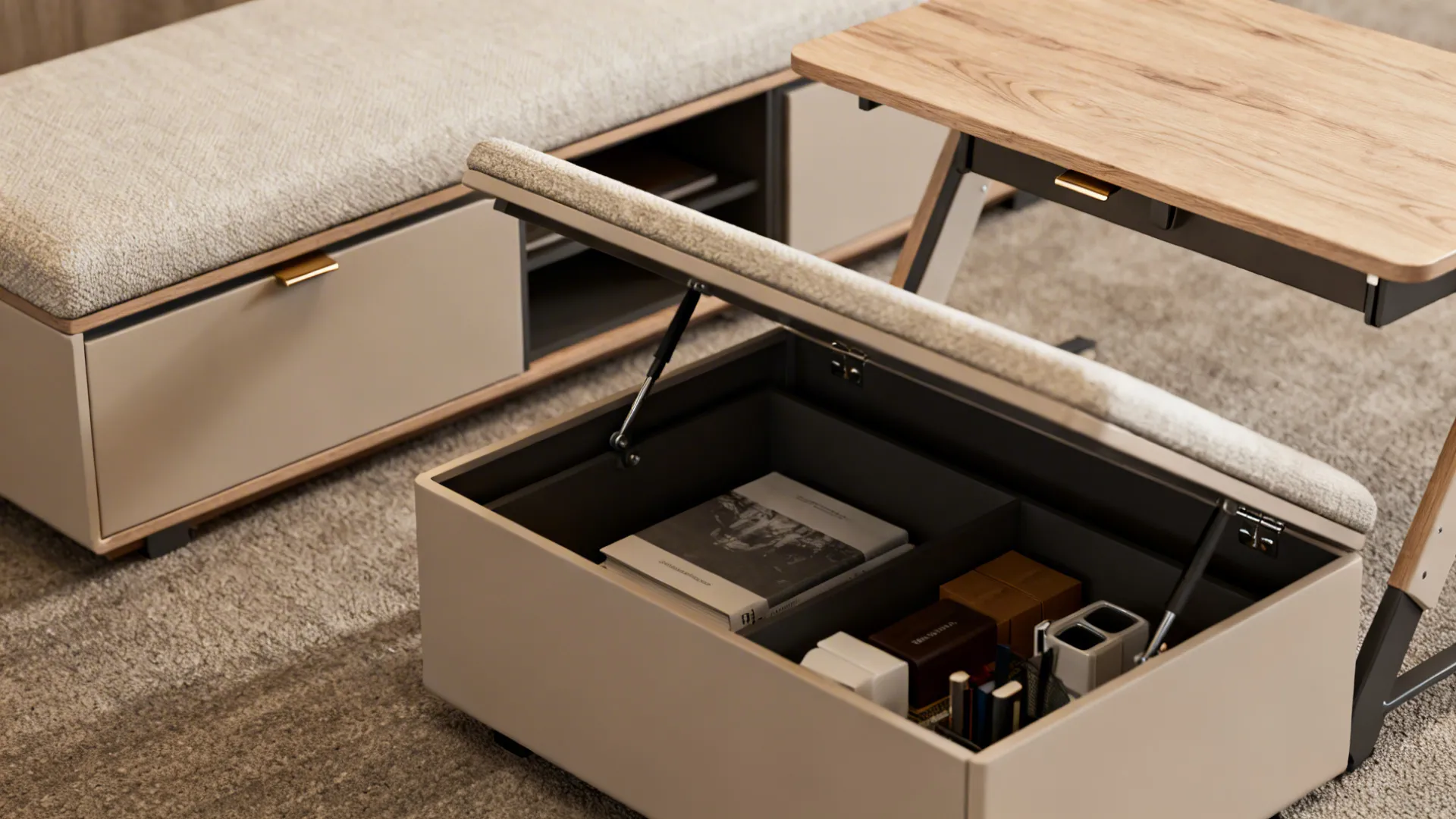 3. Embrace Multipurpose Furniture