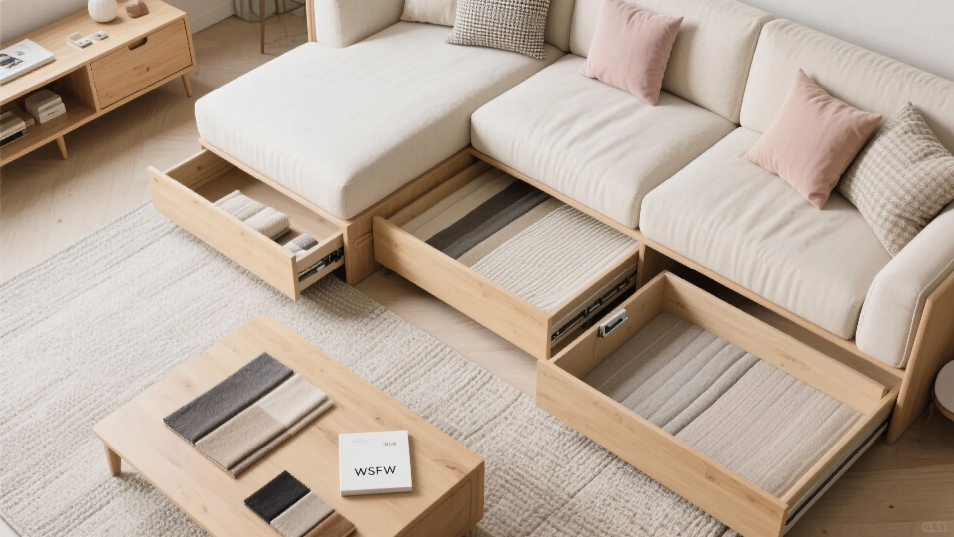 3. Multipurpose Furniture