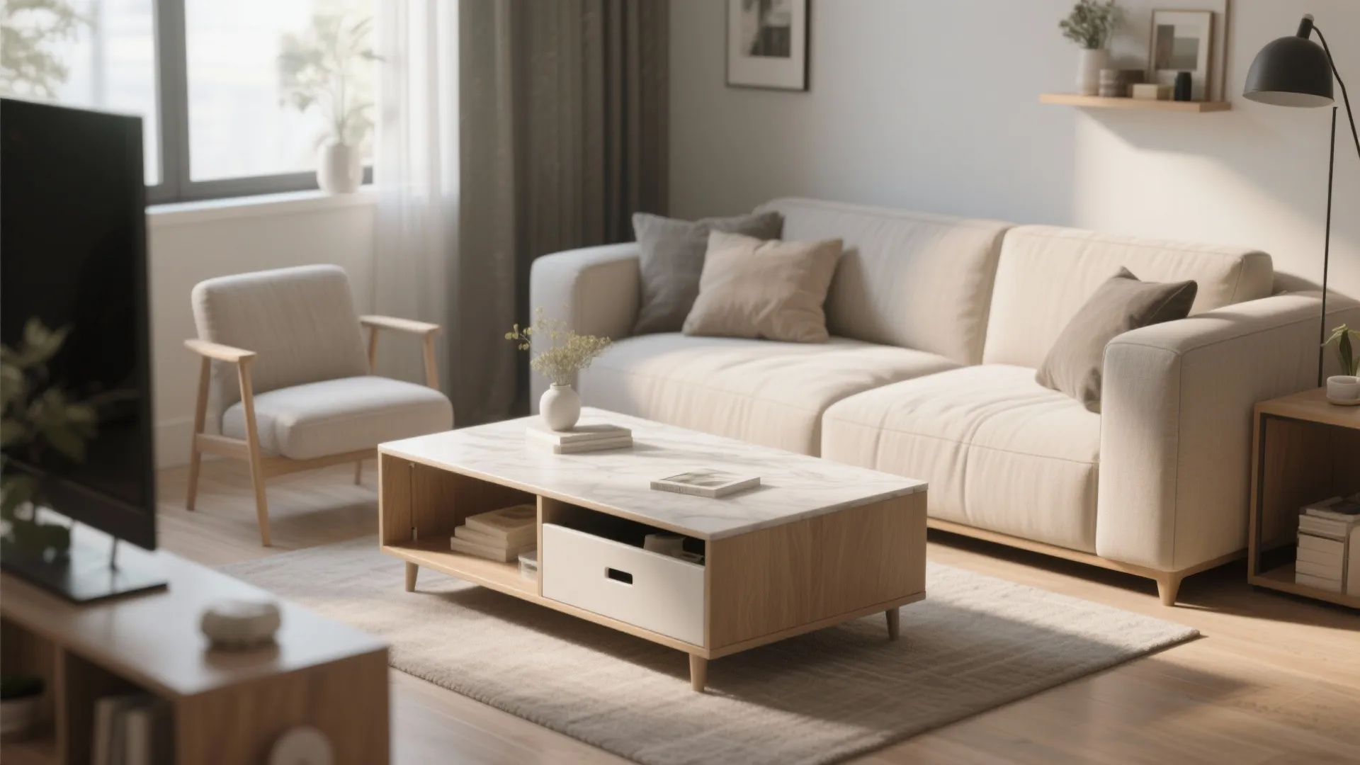 9. Multipurpose Furniture Pieces