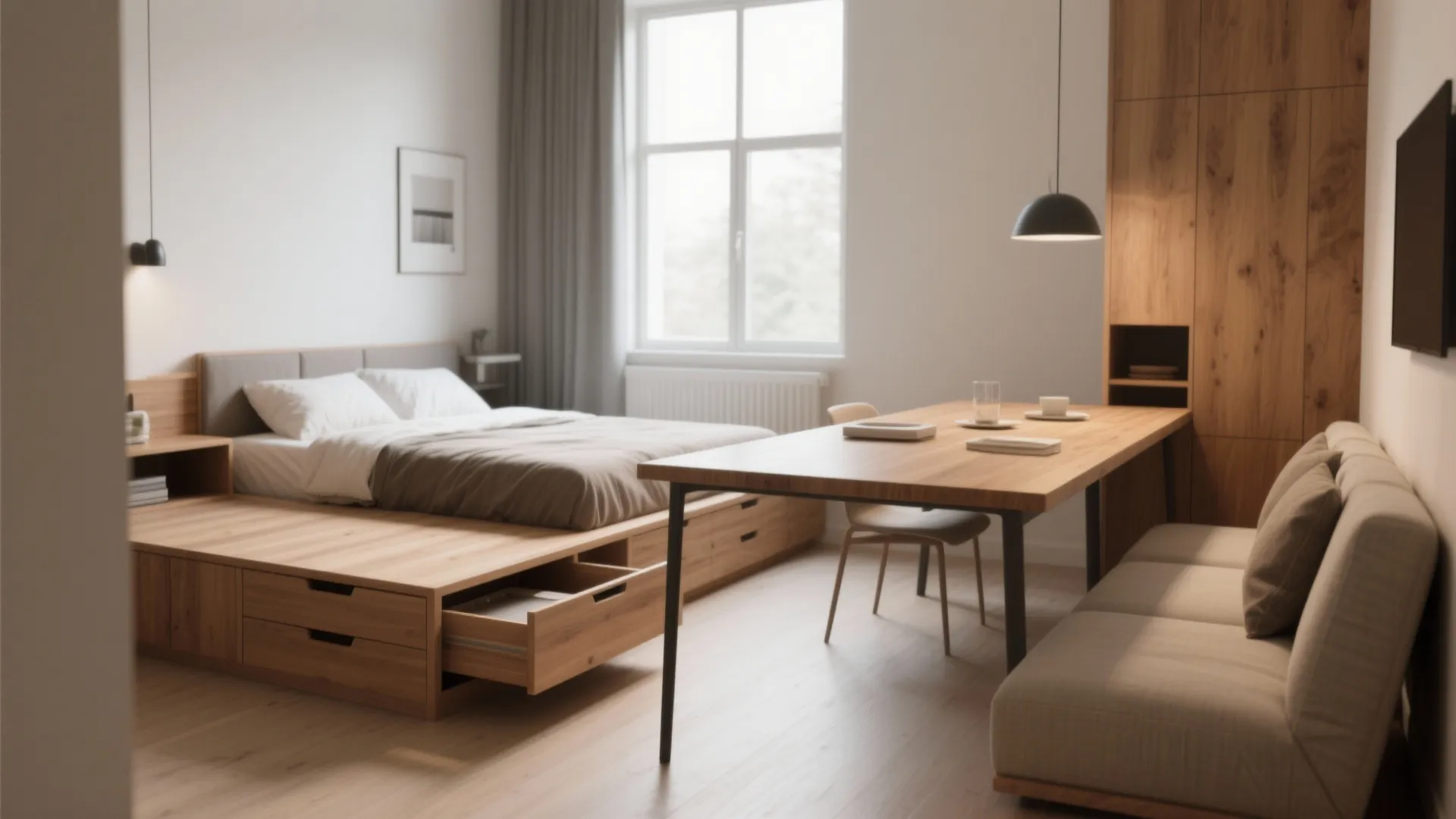 2. Multipurpose Furniture Magic