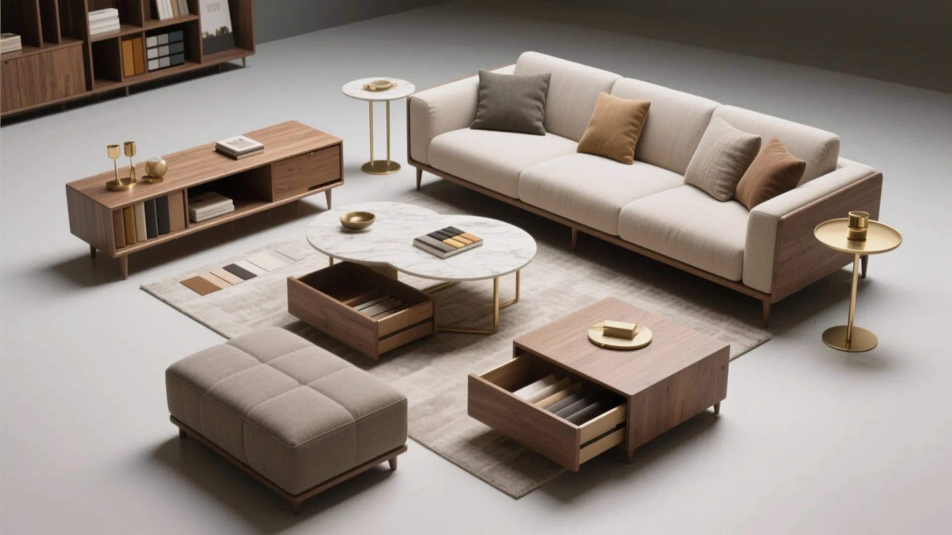4. Multipurpose furniture that adapts