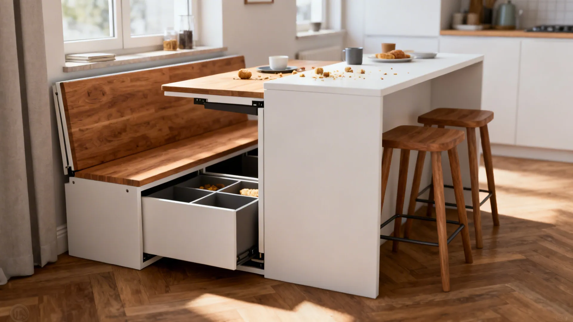 3. Multipurpose furniture (my favorite trick)