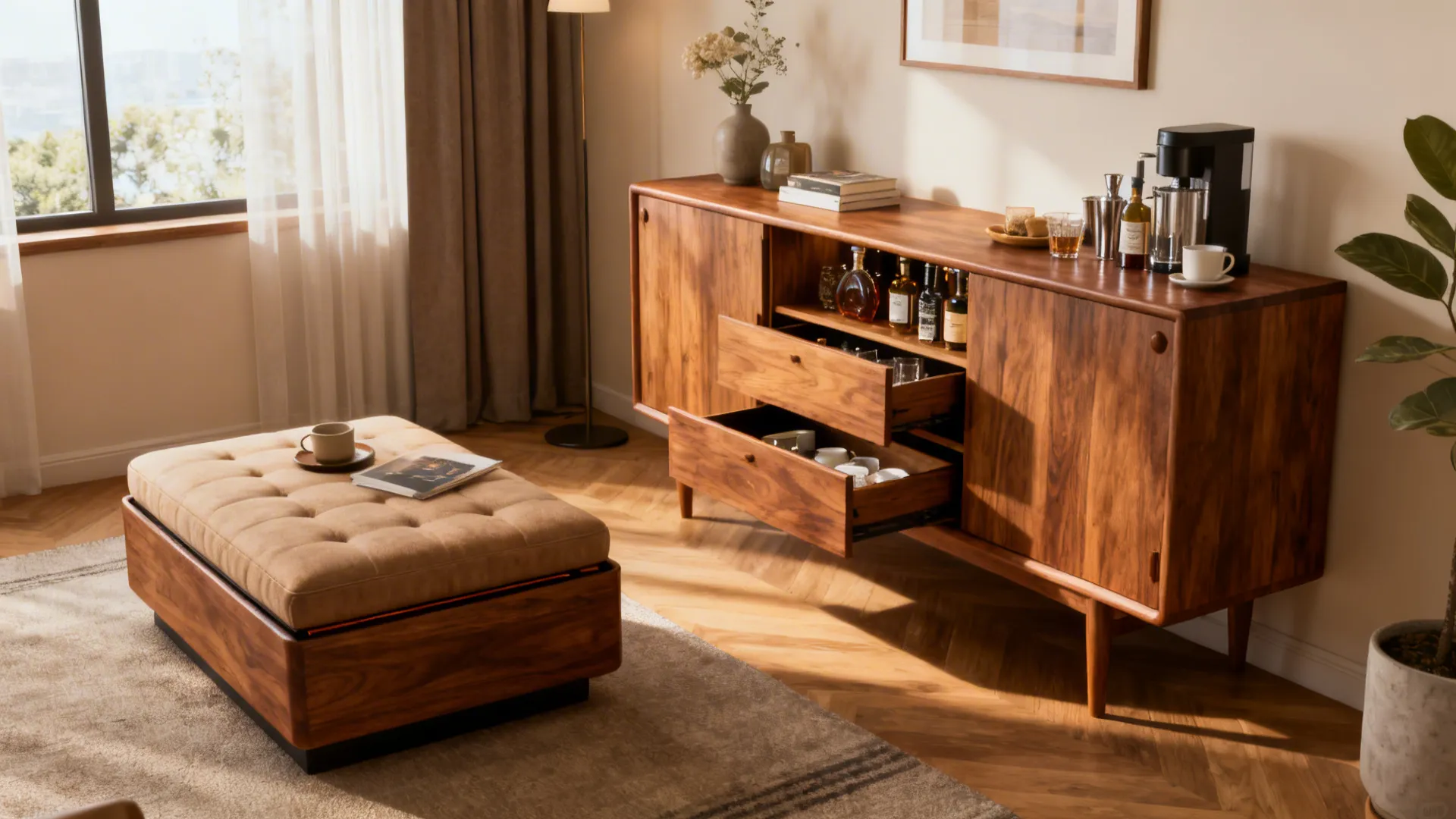 4. Embrace Multipurpose Furniture