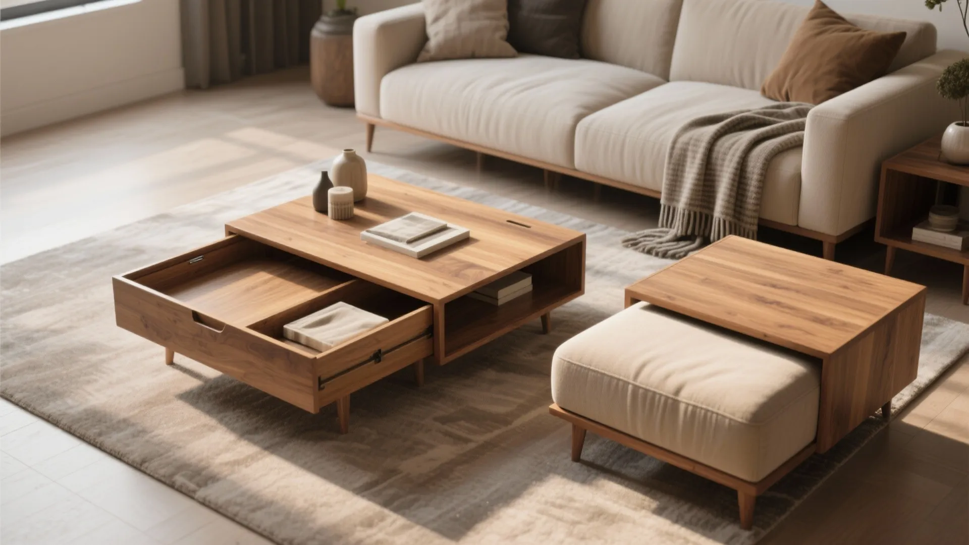 4. Multipurpose Furniture