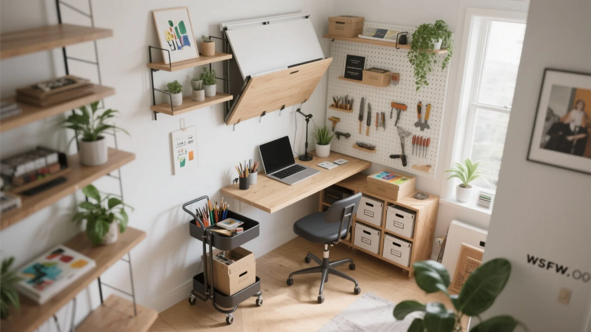 1. Multipurpose Home Office + Creative Studio