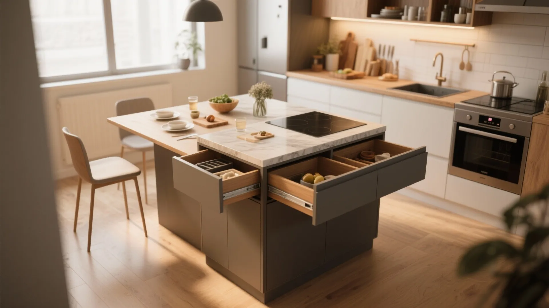 2. Multipurpose Islands