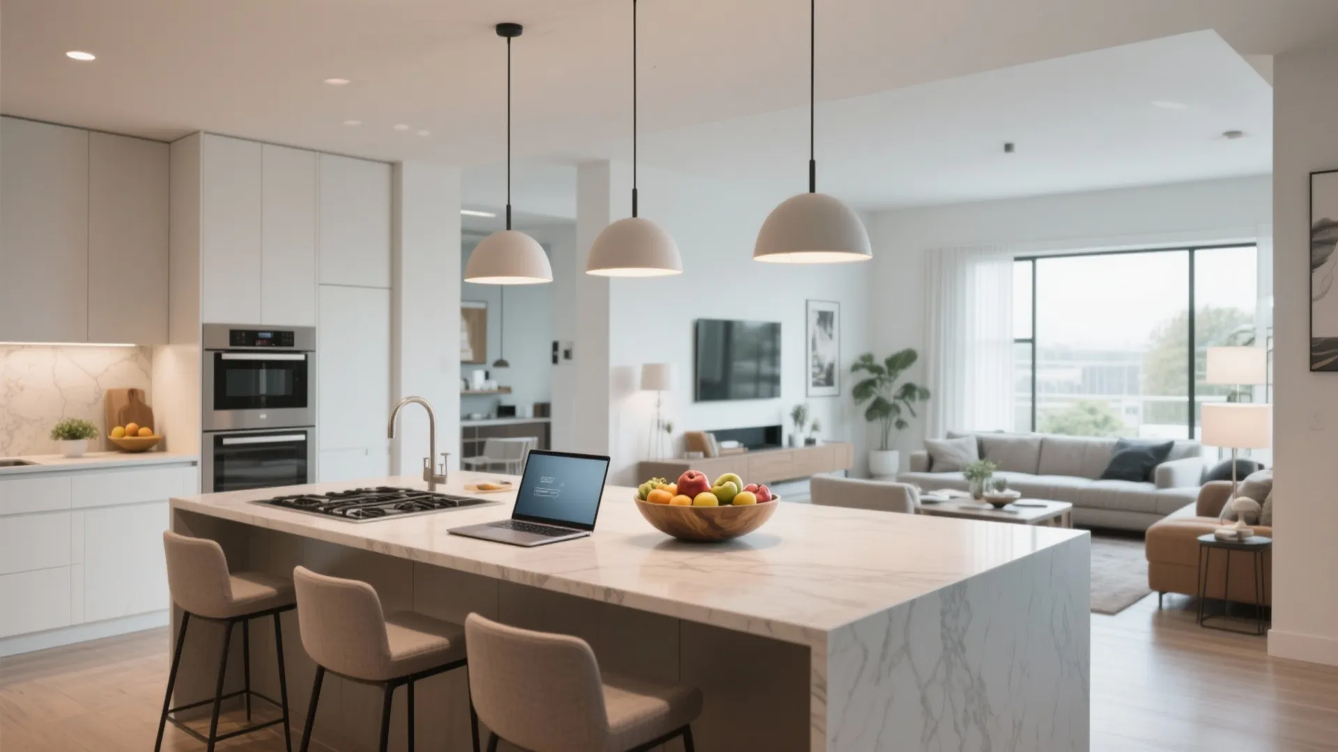 3. Add a Multipurpose Kitchen Island