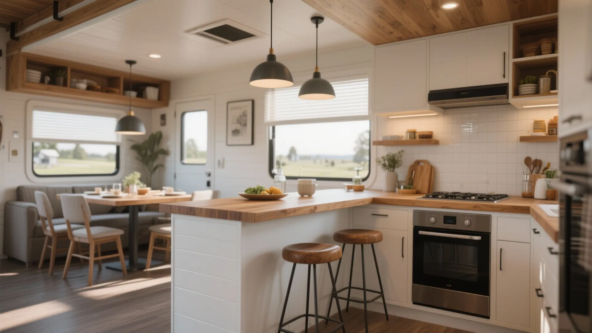 4. Multipurpose Kitchen Island