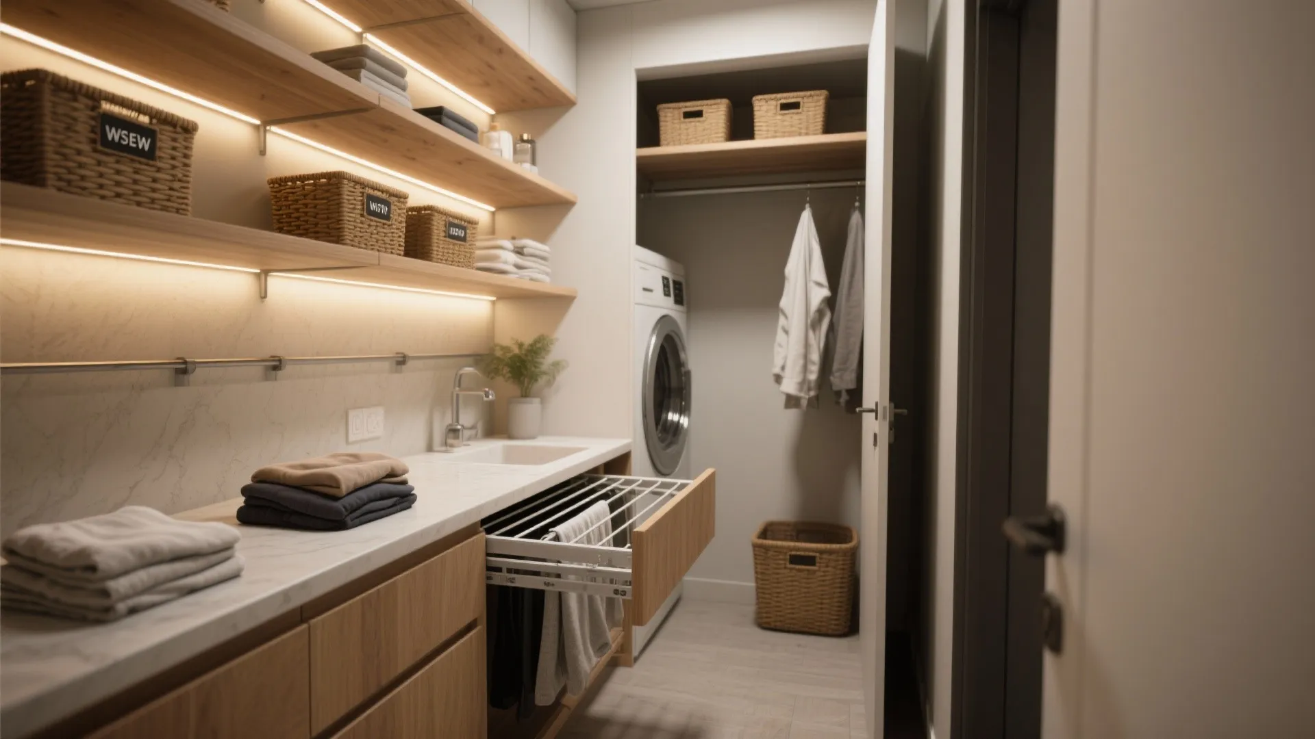 5. Use of multi-purpose surfaces and lighting