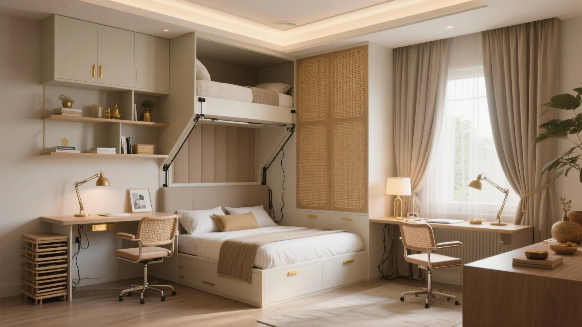 Multipurpose Room Planning: Guest Room, Home Office, and Hobby Nook