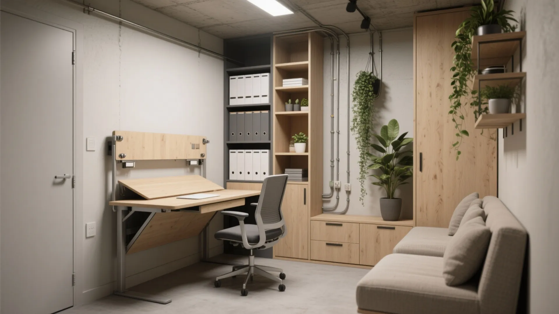 5. Embrace multipurpose furniture and vertical storage