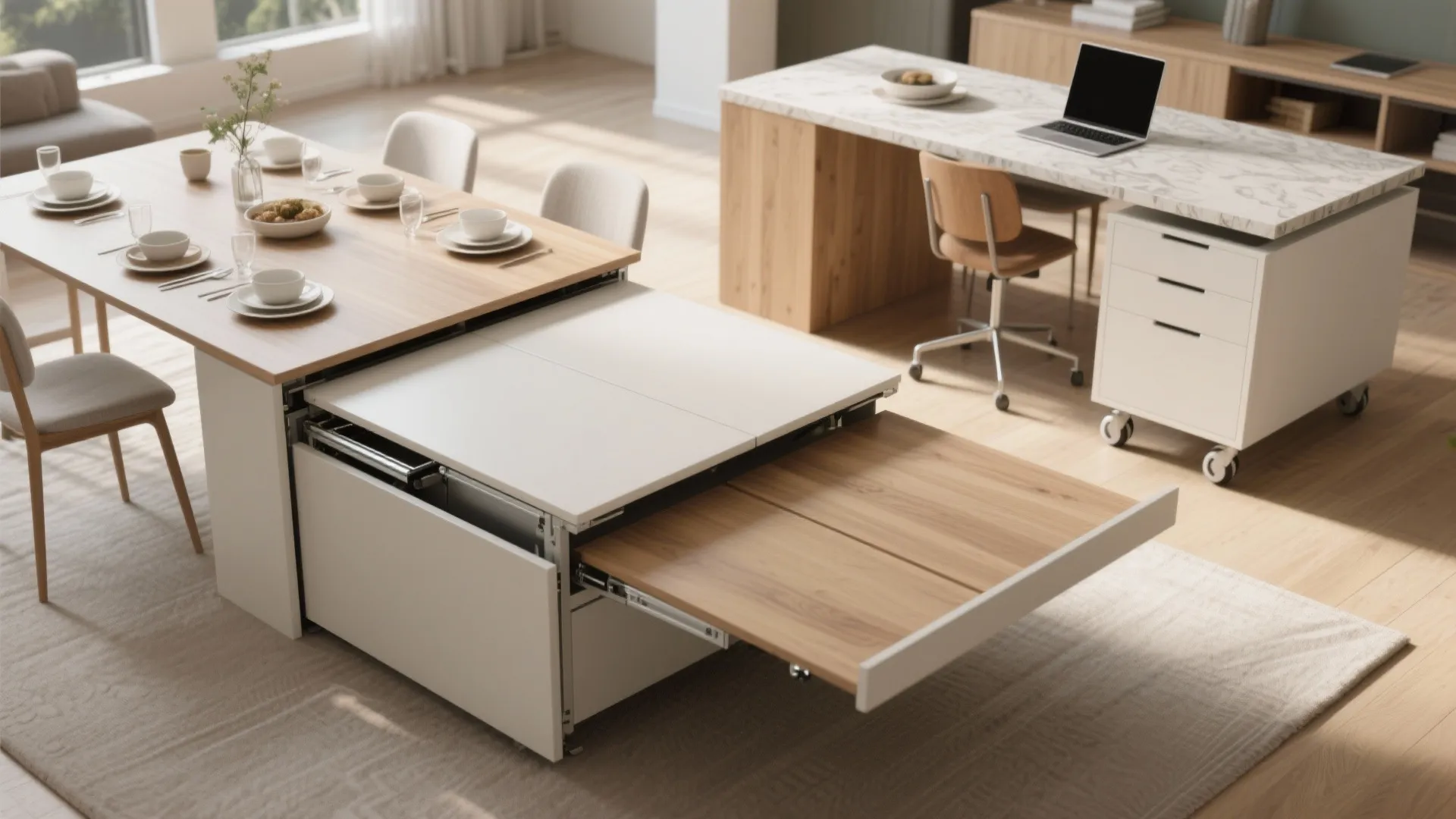 3. Create multipurpose surfaces and zones