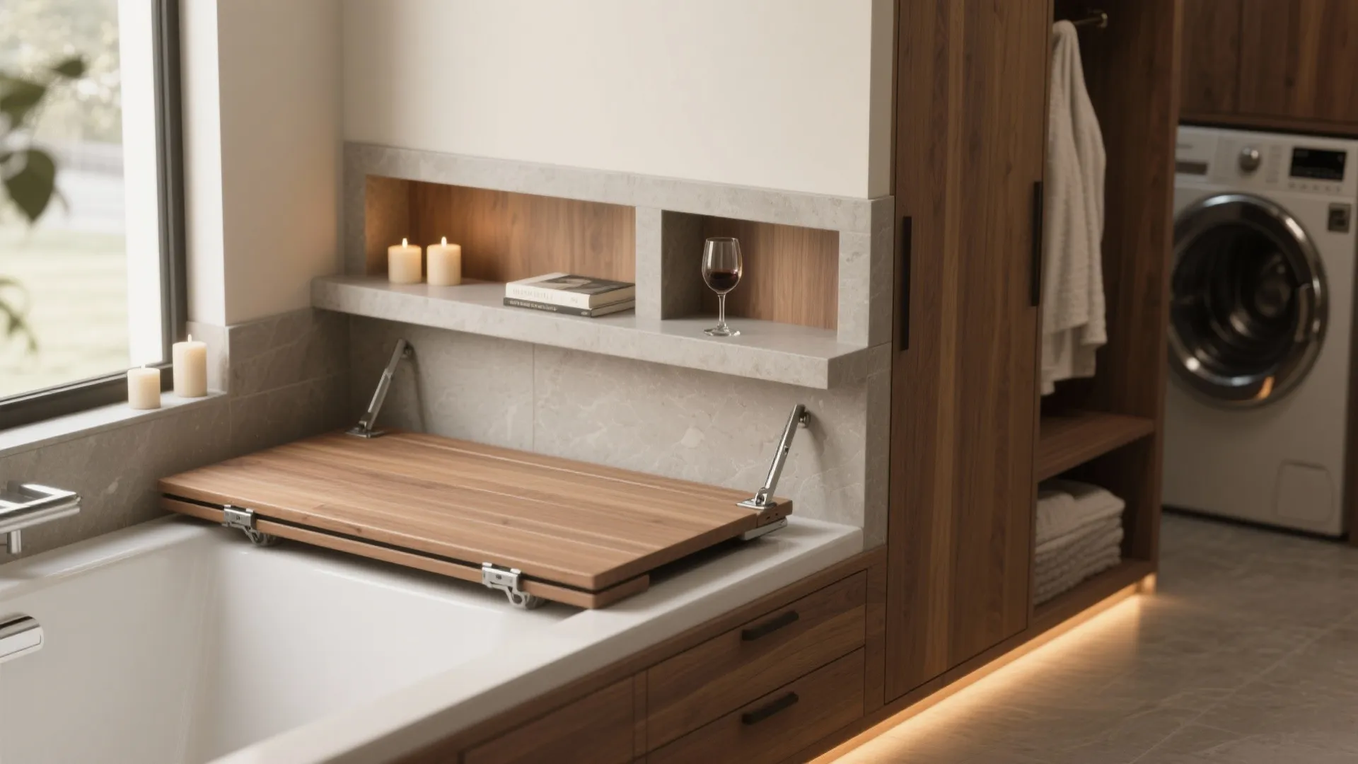 Tip 5: Multi-Tasking Deck—Benches, Niches, and Hidden Storage