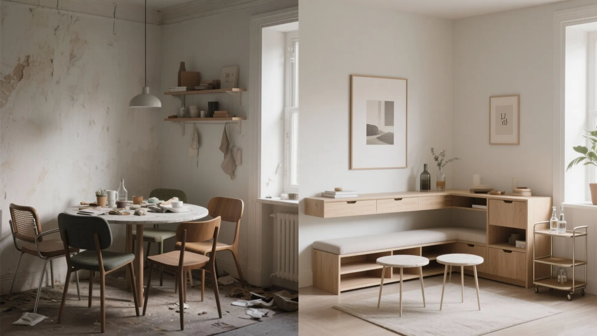 5. Multi-use furniture and styling tricks