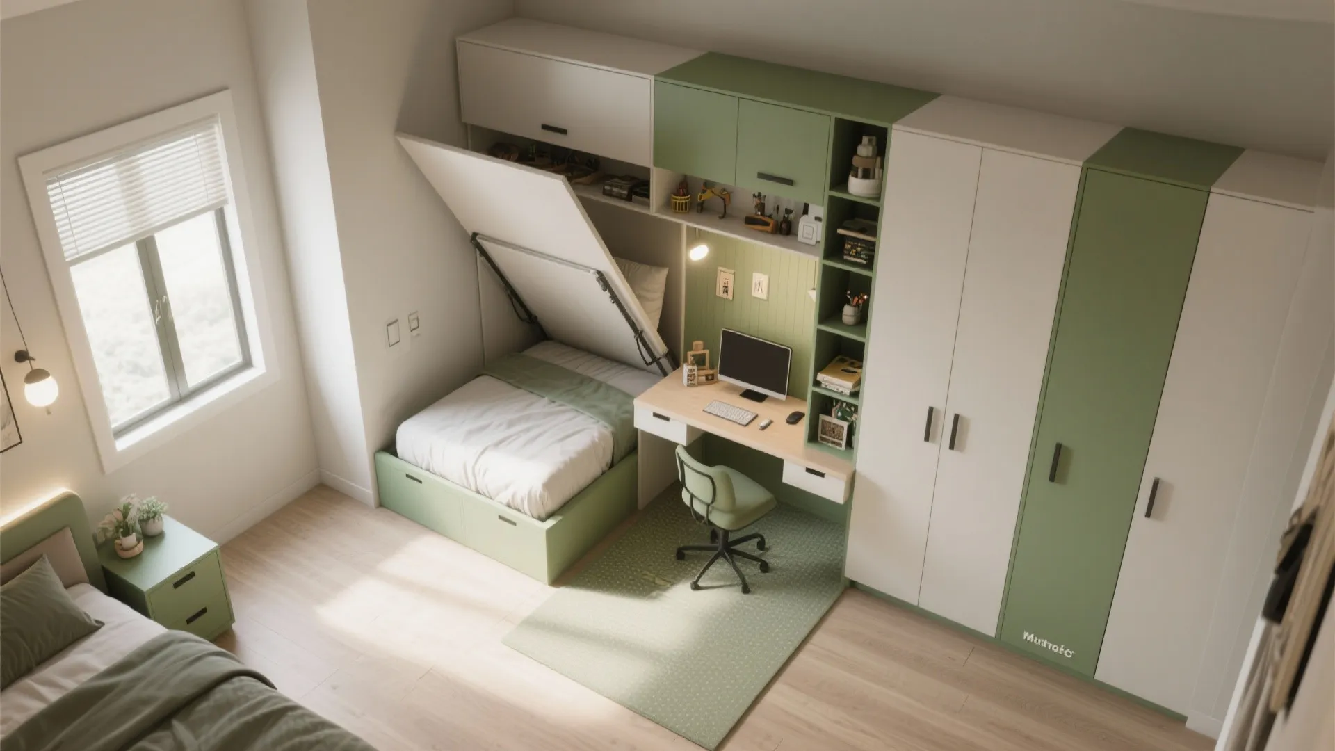2. Multi-use second bedroom