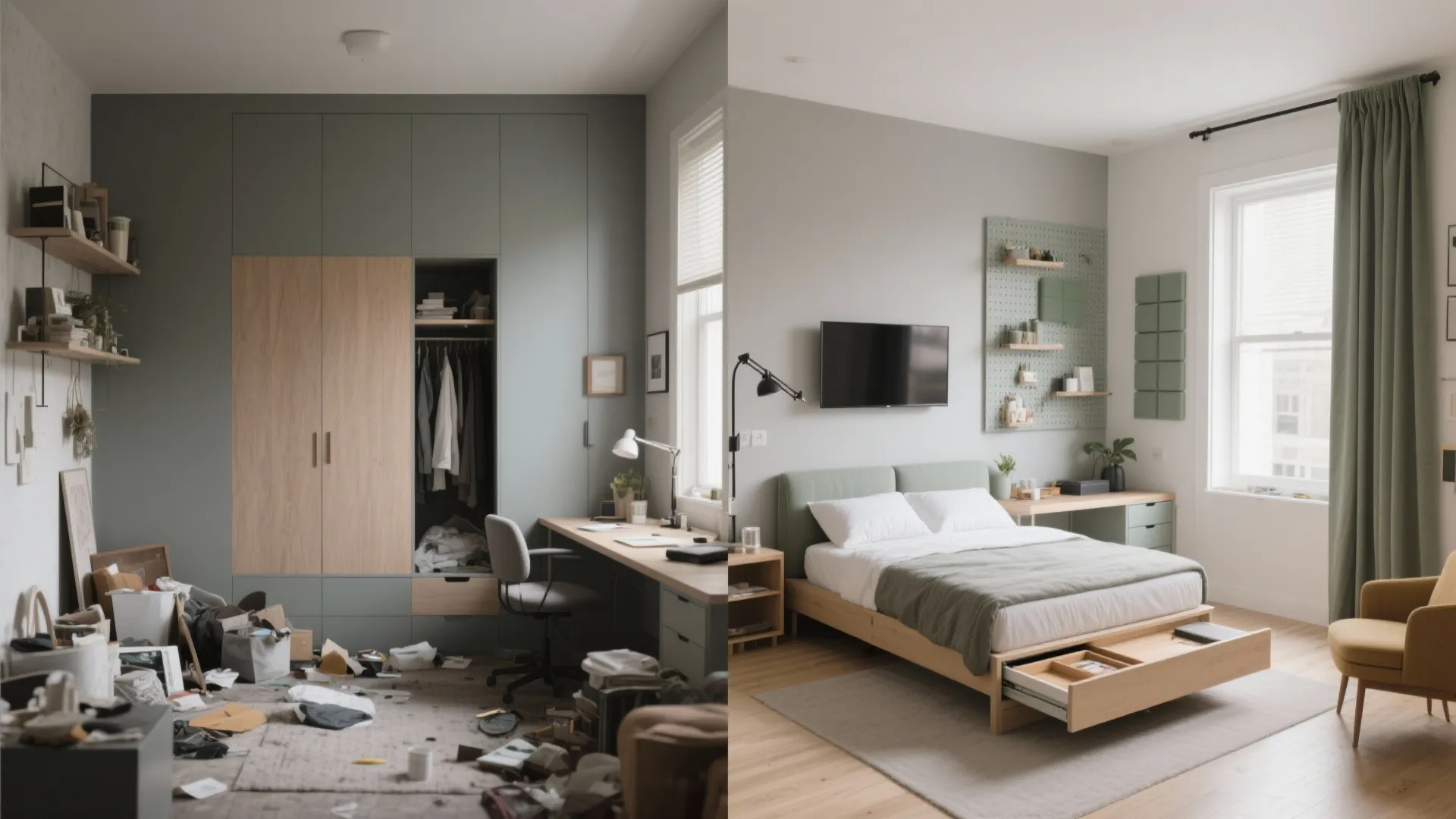 Flexible multi-use room that truly flexes