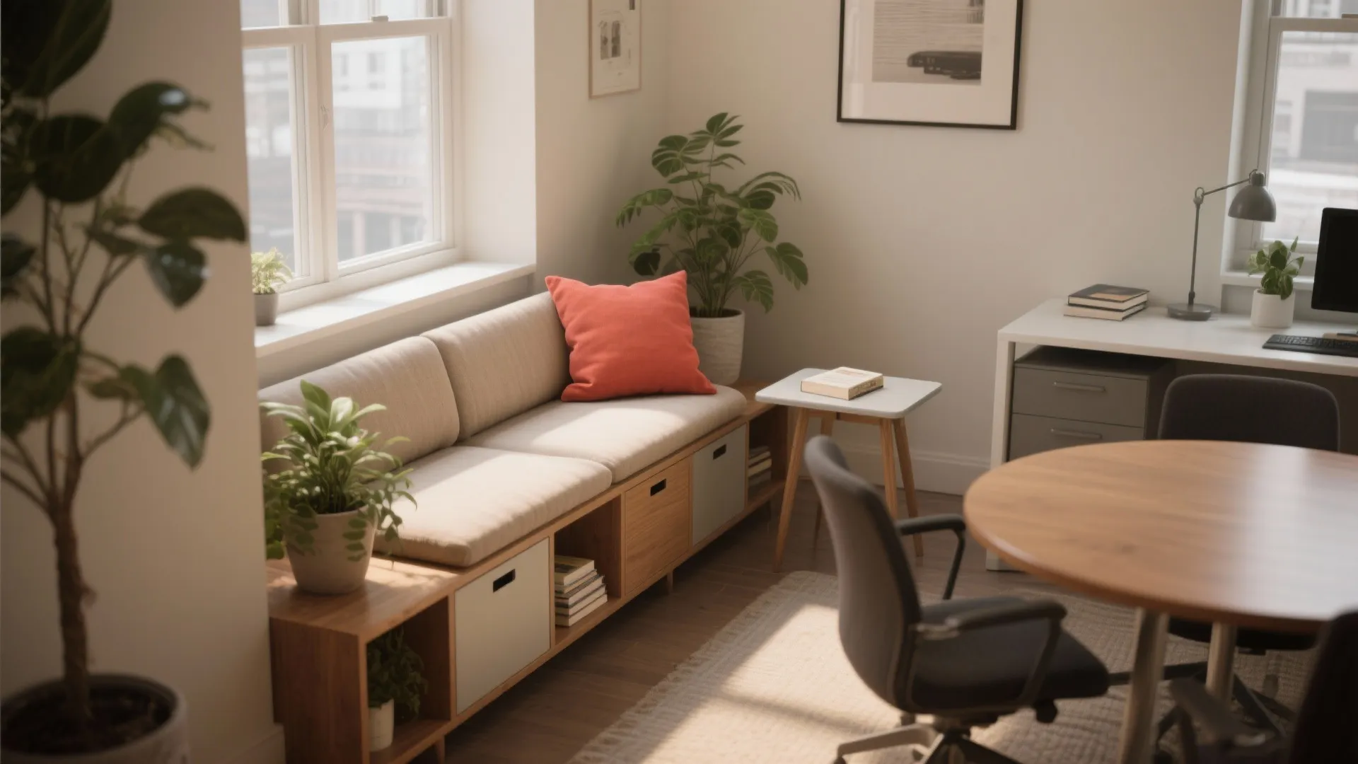 4. Multi-functional furniture and seating nooks