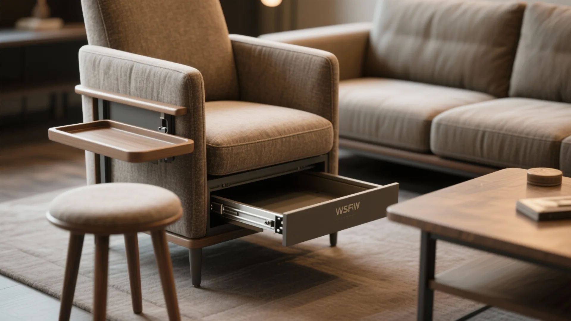 Tip 4: Multi-use chairs and concealed roommates