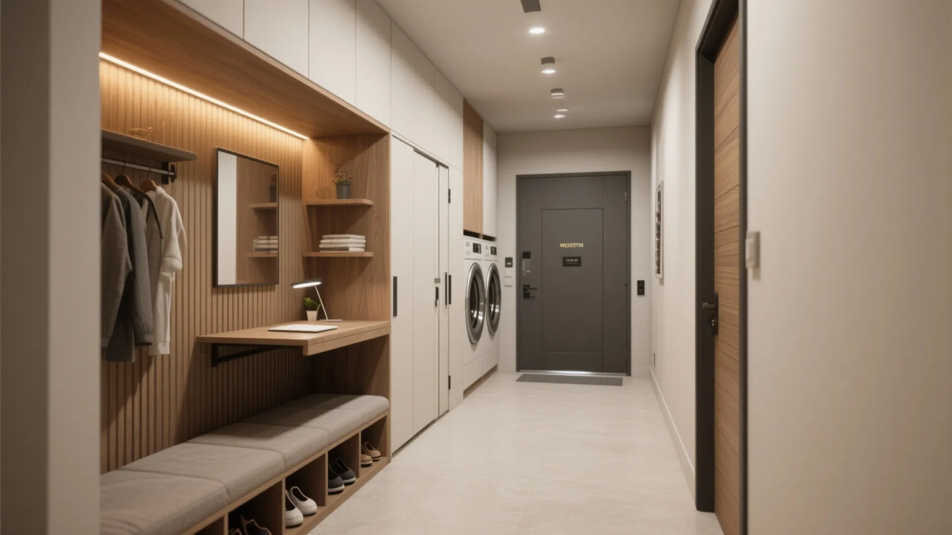 5. Multi-use entry and circulation zones