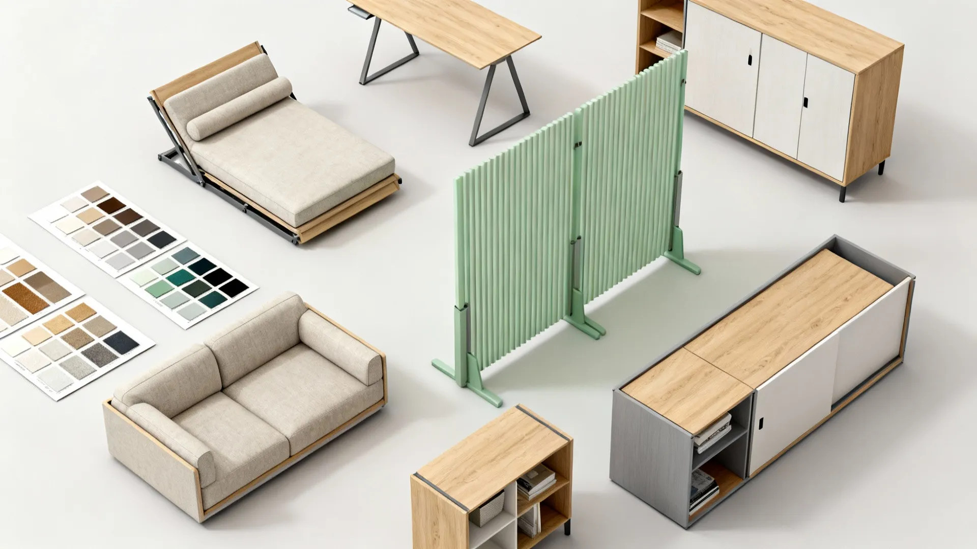 5) Flexible Multi-Use Space: Variable sizes