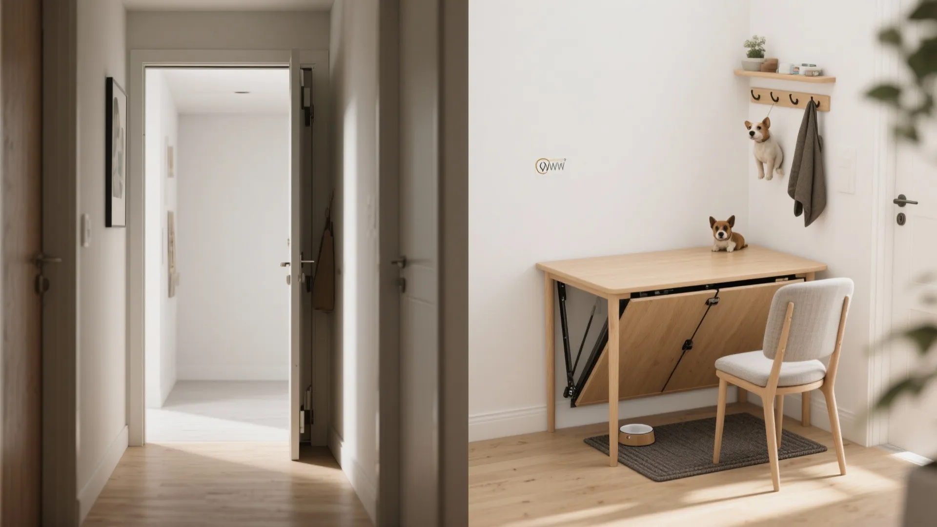 5. Create a Multi-Use Nook with Fold-Away Ideas