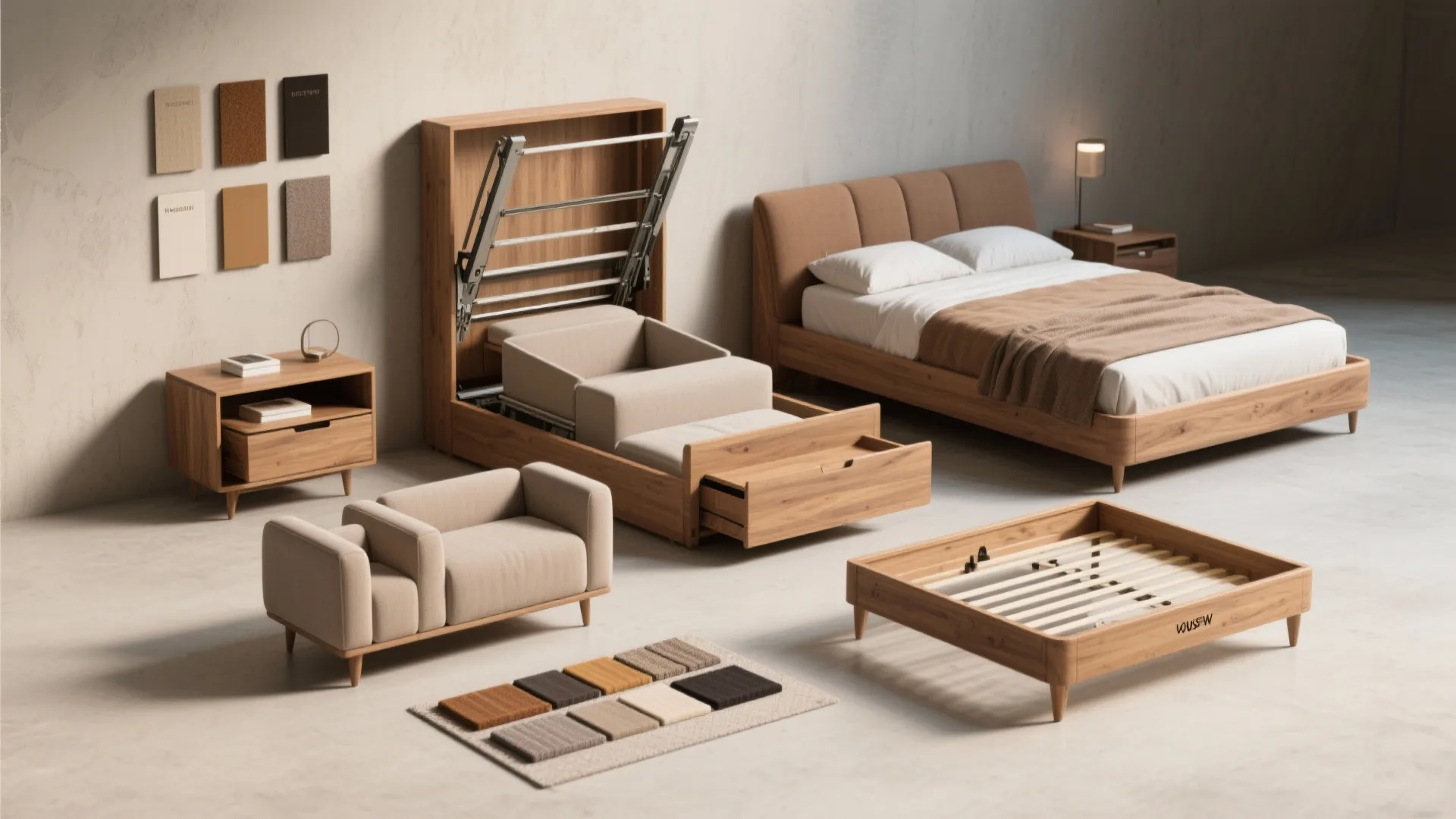 5. Multi-Use Furnishings and Scaled Pieces