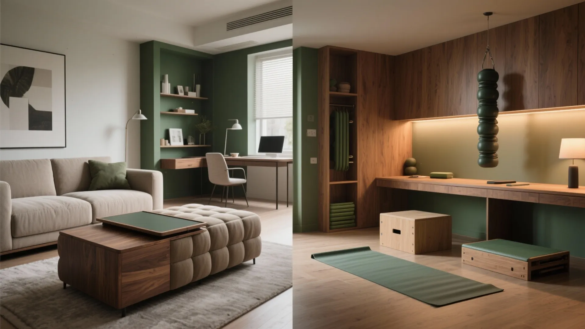 Multi-use Furniture That Trains