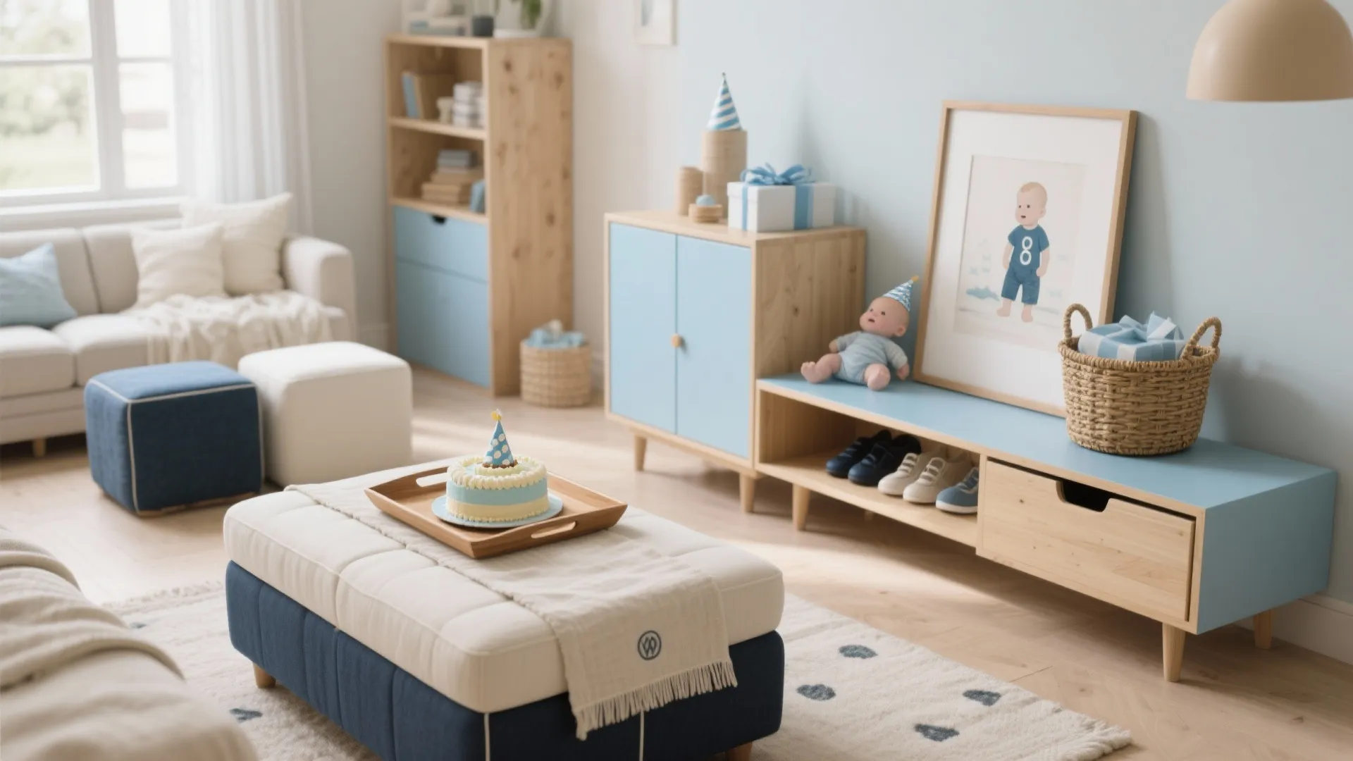 Multipurpose Furniture: Low Surfaces, Hidden Storage, and Reuse